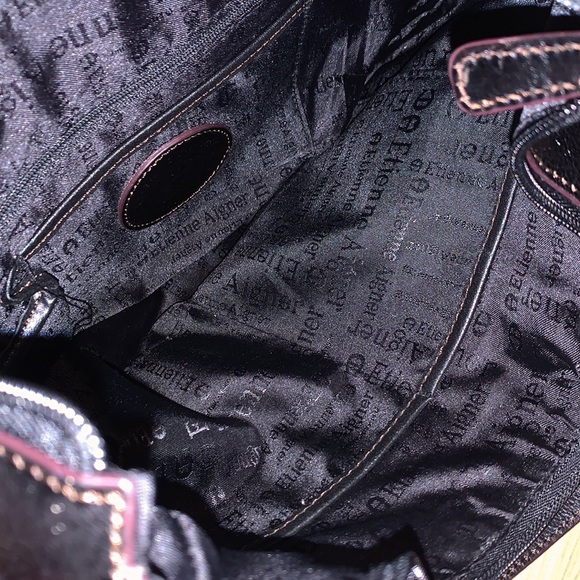 Etienne Aiger Genuine Leather Side Purse - Picture 9 of 10